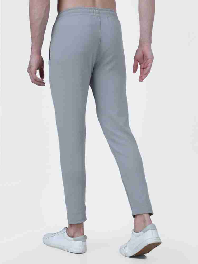 shrivastav Solid Men Grey Track Pants - Buy shrivastav Solid Men