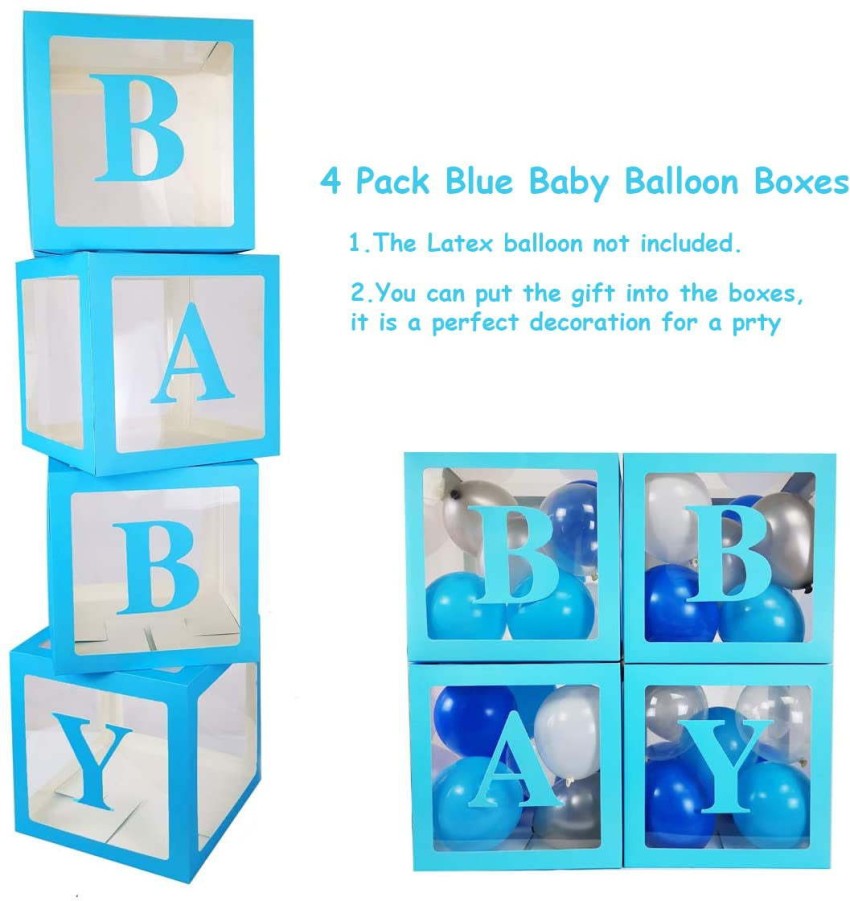 Baby deals balloon box