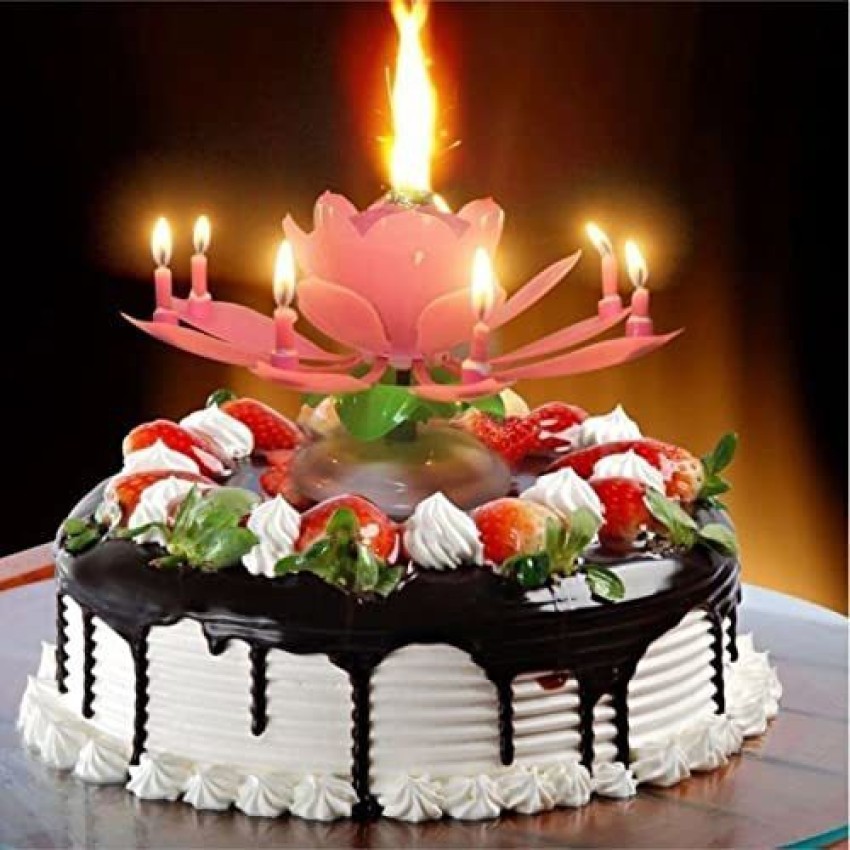 1 birthday cake candle