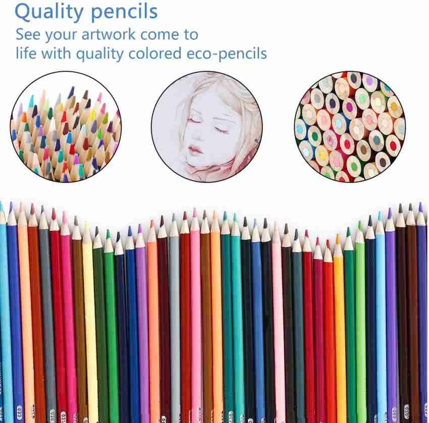 cyper top 80-color Colored Pencils for Adults Coloring Books, Soft