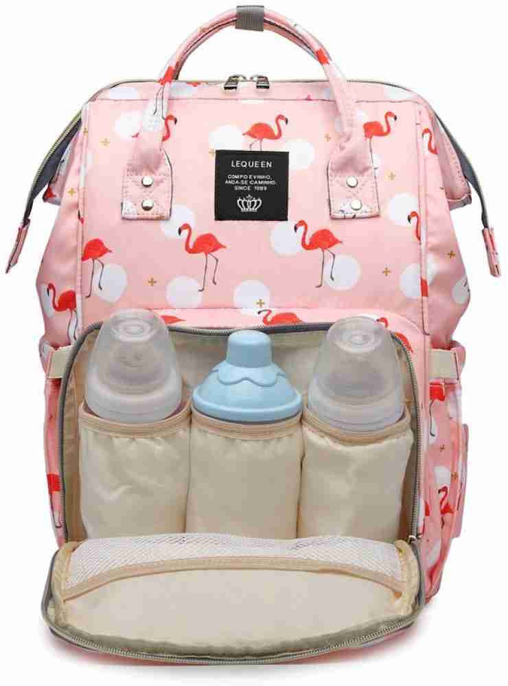 MOM CARES Diaper Baby Bag Backpack Trendy Stylish Mother Travel Organizer DIAPER  BAG - Buy Baby Care Products in India