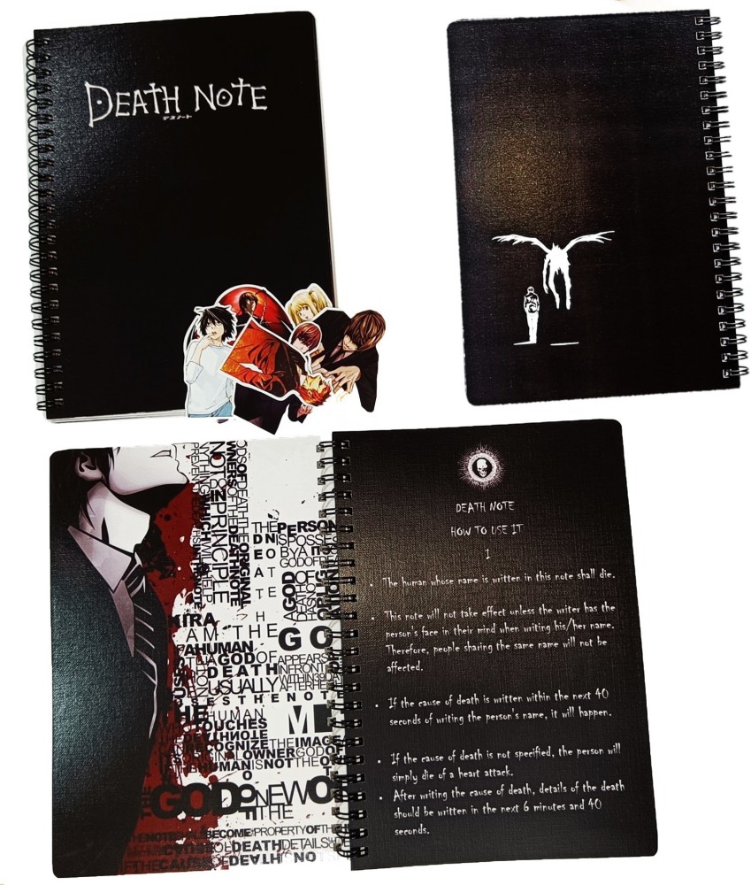 Death Note Anime Notebook – Uniqlize store