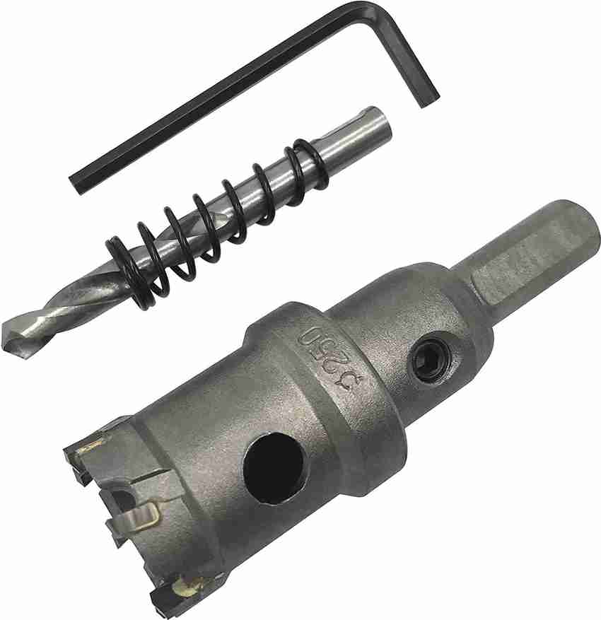 uptodatetools 25mm TCT Hole Saw Cutter for Stainless Steel Metal