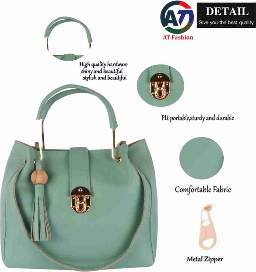 SHINY SHOULDER BAG - Green