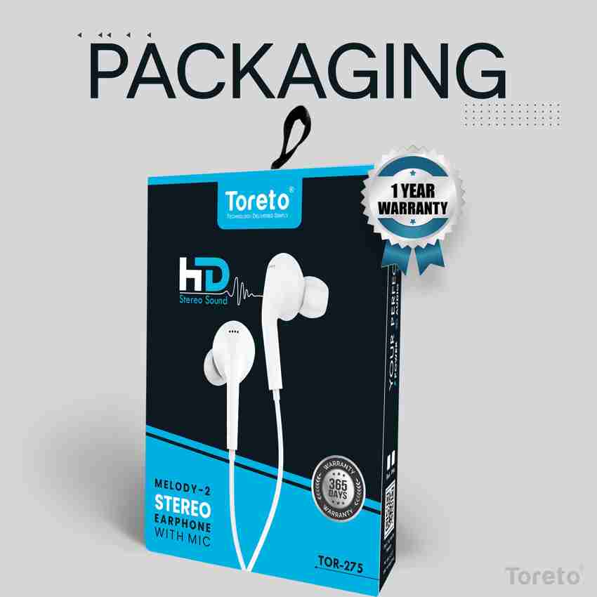 Toreto earphones price new arrivals