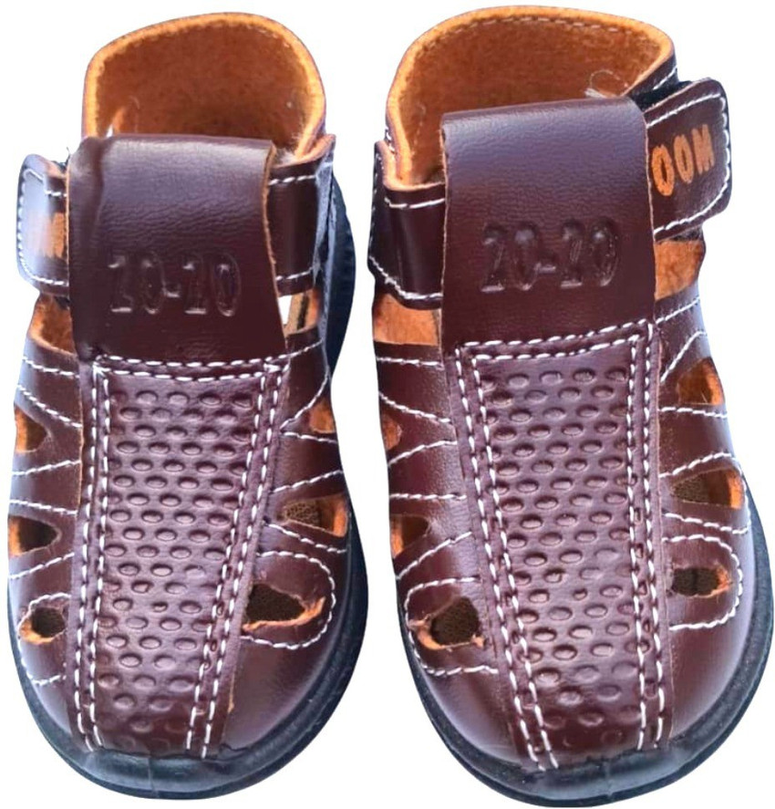 jayanti Boys Velcro Strappy Sandals