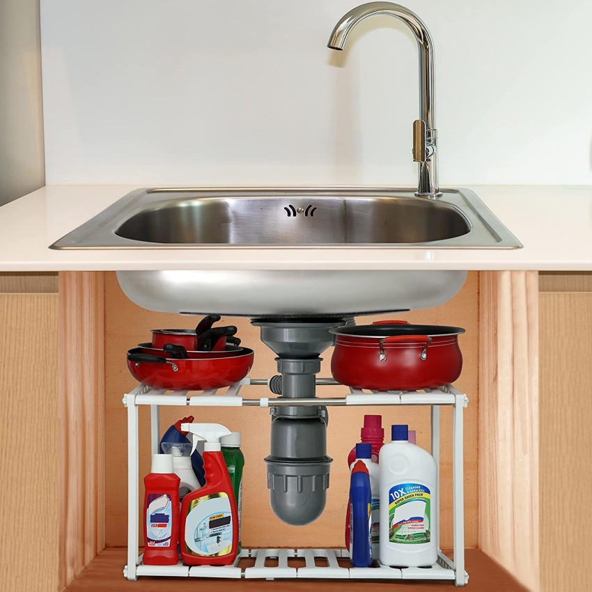 Studio Expandable Shelf Storage Rack - Under Sink Organization