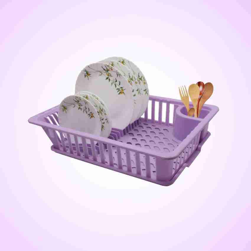 Purple Dish Drainer