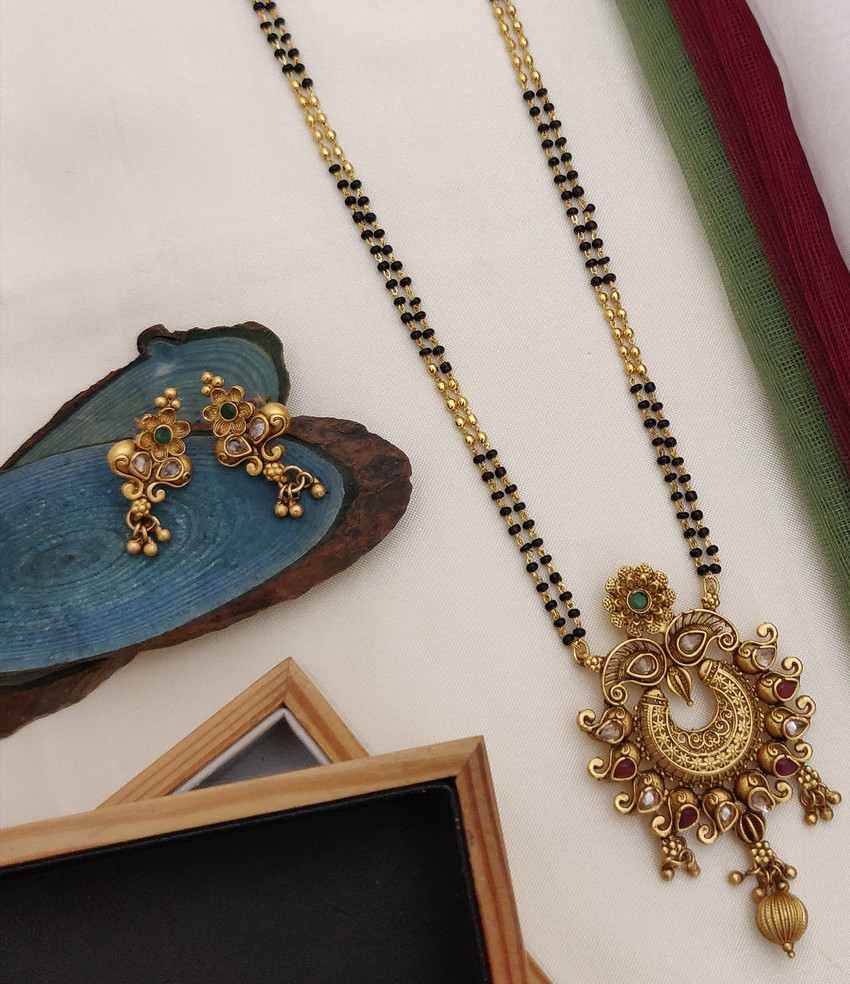 Copper mangalsutra clearance