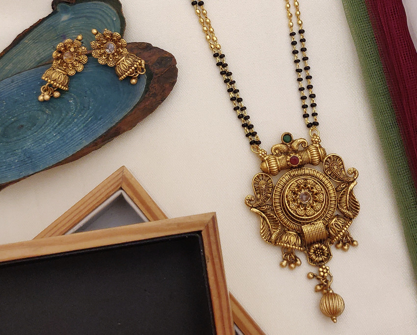 Copper mangalsutra outlet