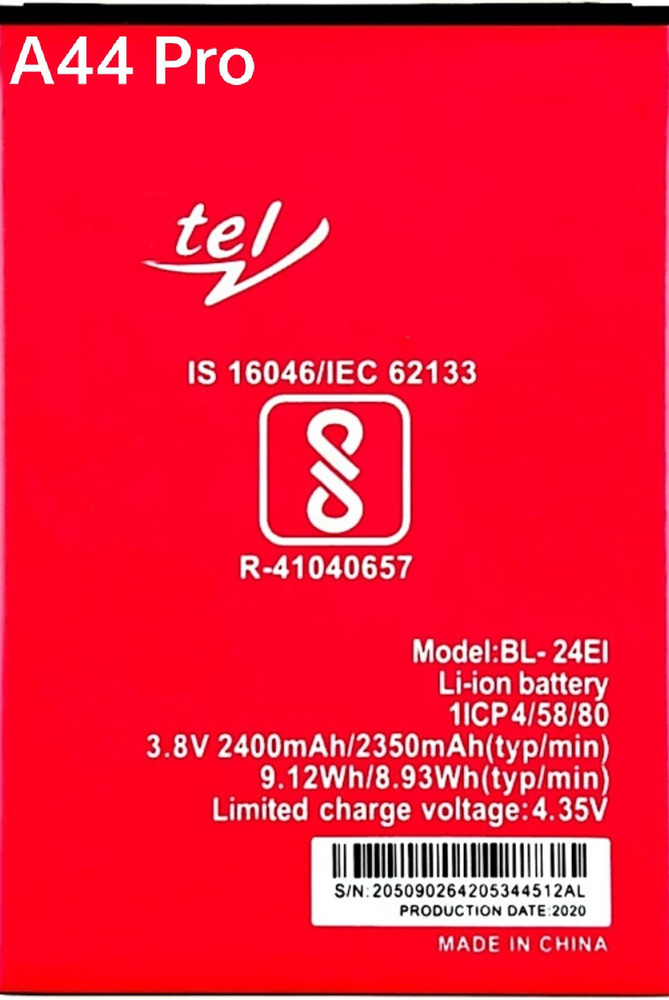 New Device Mobile Battery For Itel A44 Pro BL 24El 2400mAh