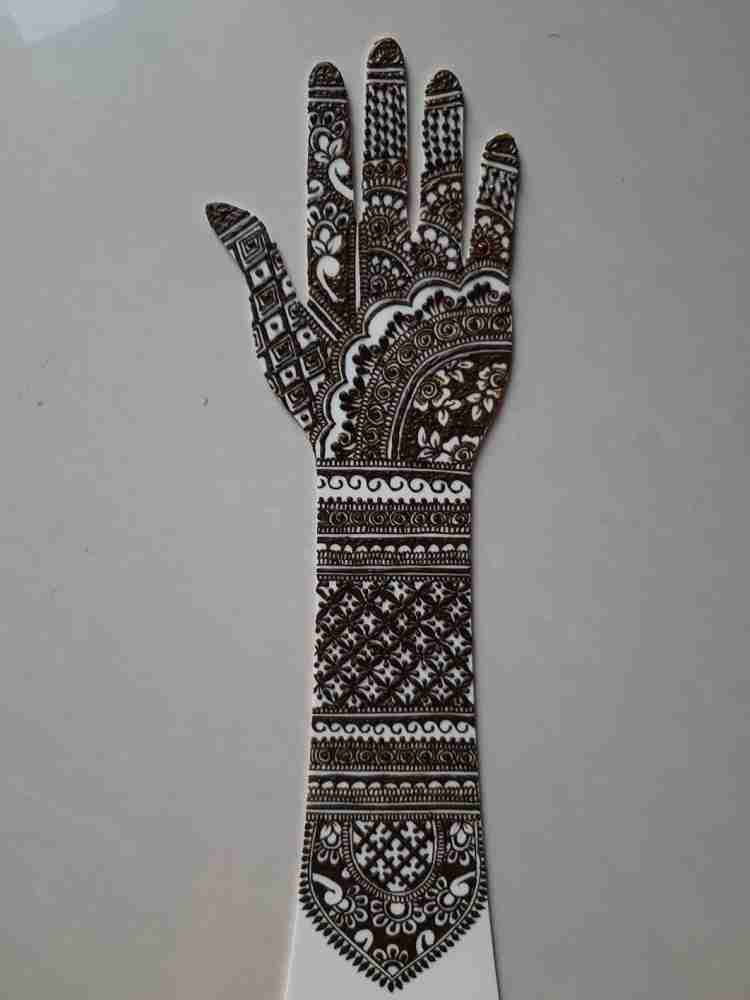 Mehandi Practice Hand  Reusable Acrylic Hand For Mehndi Practice