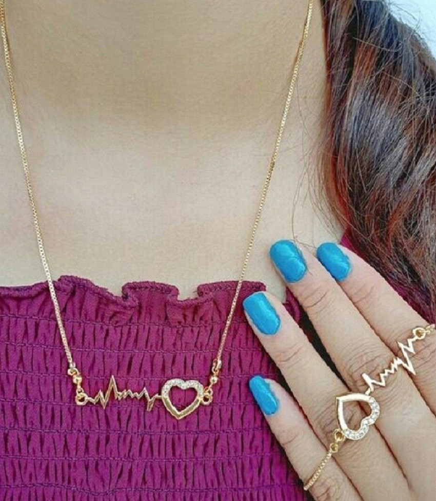 Paparazzi heartbeat cheap necklace