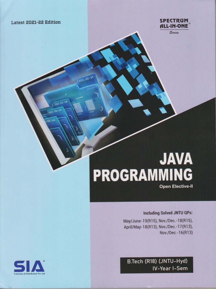 Buy Java Programming by SIA at Low Price in India Flipkart