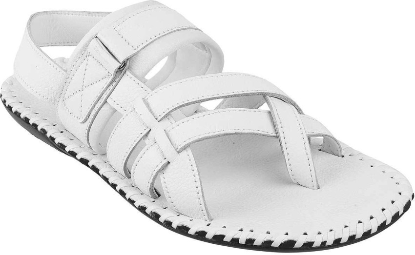 Metro hot sale white sandals