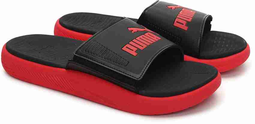 Red puma on sale slides
