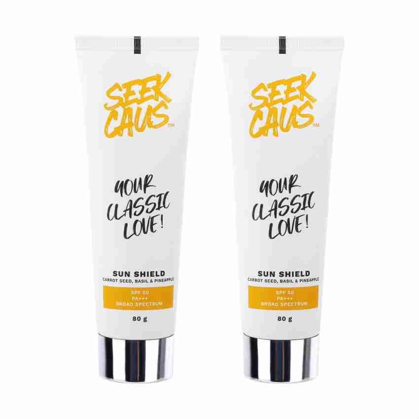 SEEKCAUS Sunscreen SPF 50 PA Sunscreen with pineapple