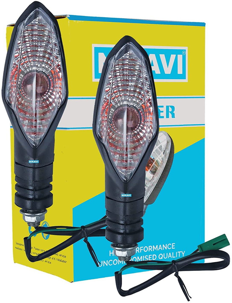 nikavi Front Rear Side Halogen Indicator Light for Bajaj Pulsar