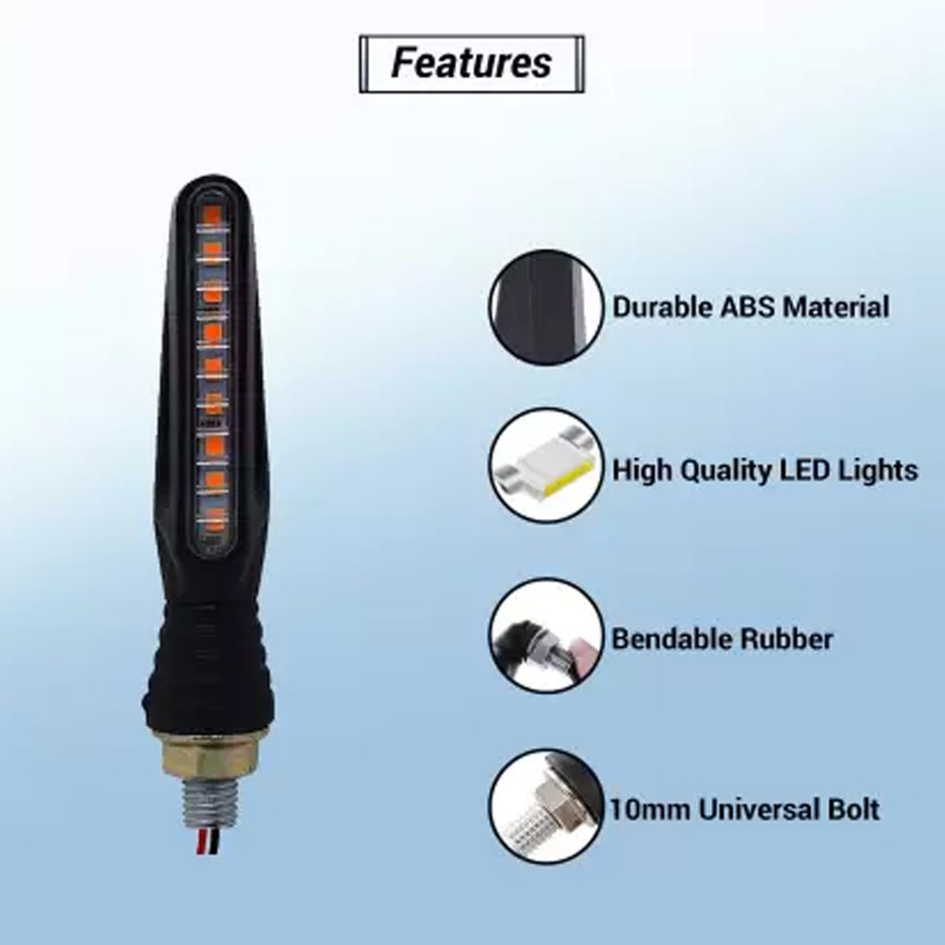 Bike led outlet indicator lights