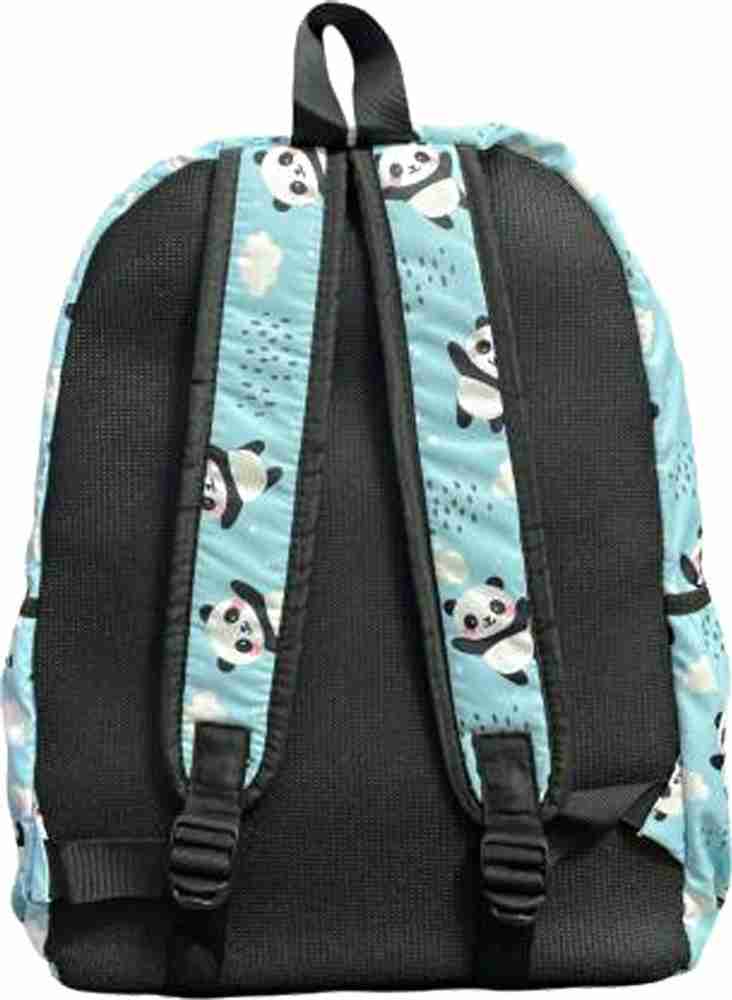 Luman Latest Trendy Stylish Casual Fashionable Girls Panda bag For College and School 25 L Backpack Sky Blue Price in India Flipkart
