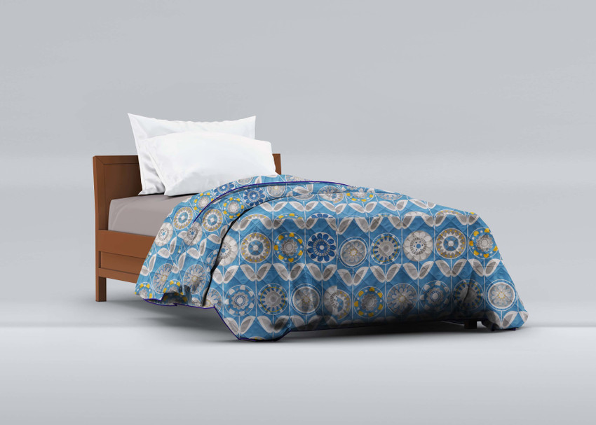 OSWAL Printed Single Comforter for Mild Winter Buy OSWAL Printed