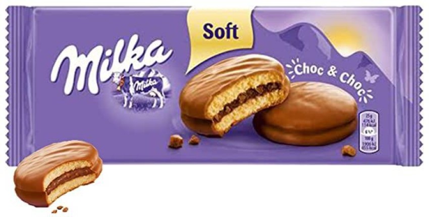Milka cake mix with biscuit crumbs and chocolate pieces 215 g -  Candy-store.cz | Dobroty z celého světa