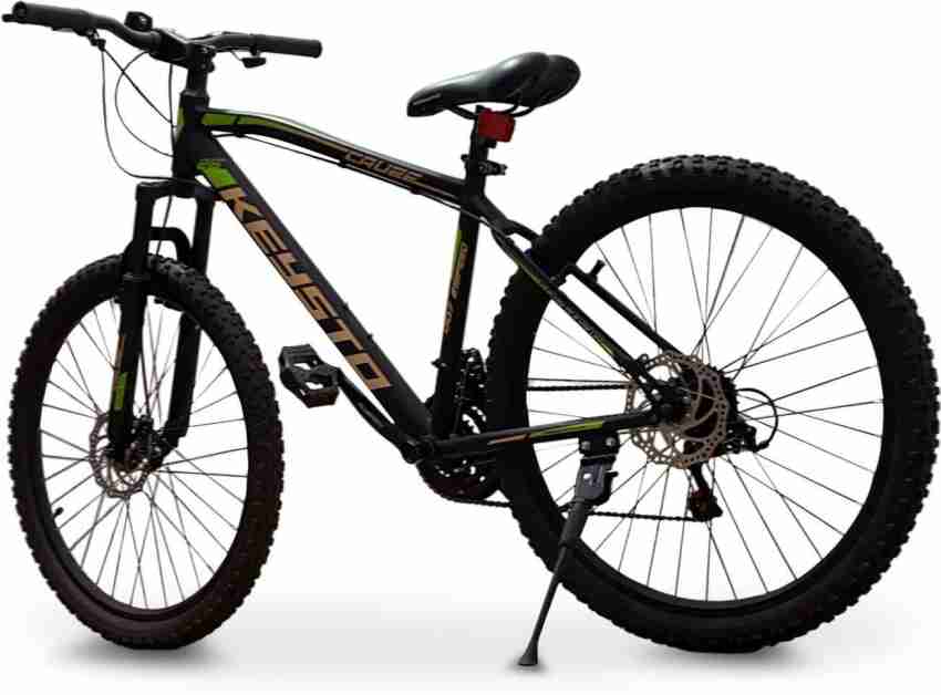 KEYSTO CRUZE 26 T 21 SPEED D D Break GEAR MTB CYCLE with Free Accessories 26 T Mountain Cycle Price in India Buy KEYSTO CRUZE 26 T 21 SPEED D D Break GEAR MTB CYCLE