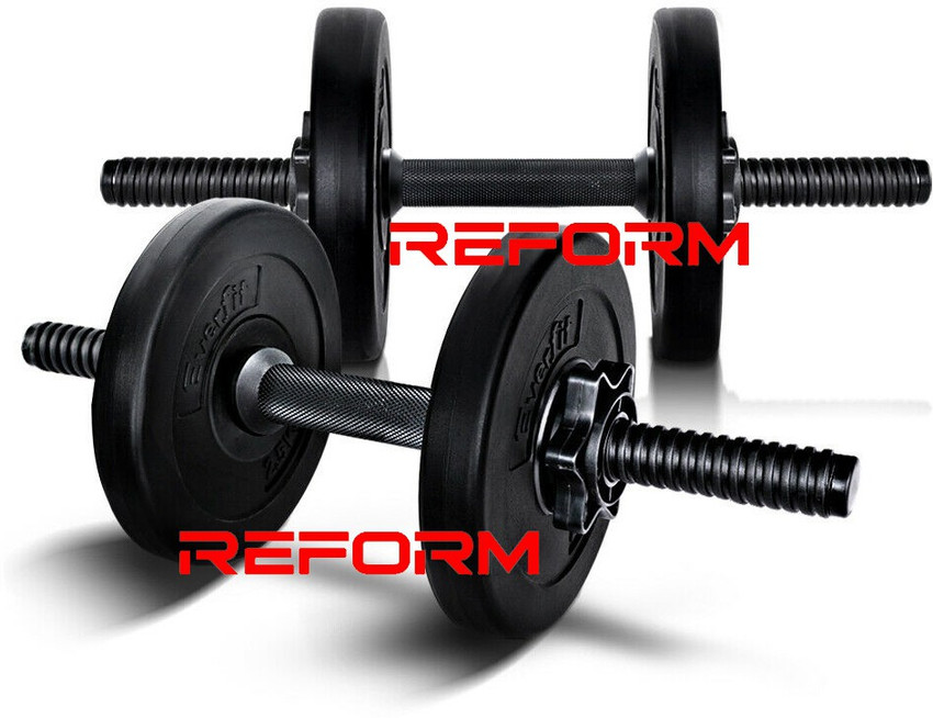 reform Home Gym Set 30kG Dumbbell Set DRods with PVC Dumbbell Plates Adjustable Dumbbell Buy reform Home Gym Set 30kG Dumbbell Set DRods with PVC Dumbbell Plates Adjustable Dumbbell Online at