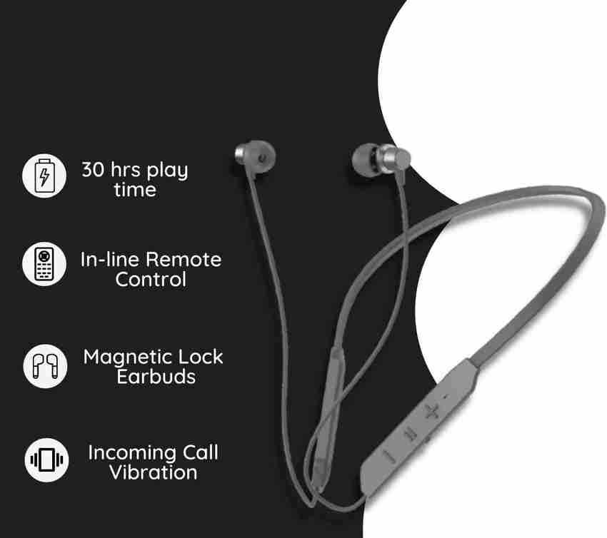 Mi neckband deals bluetooth earphones vibration