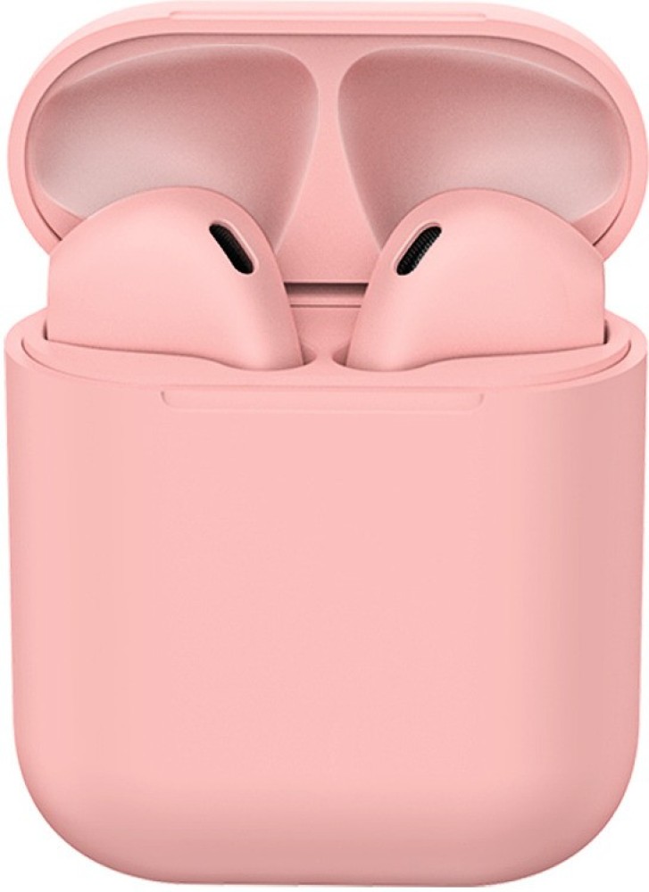 Pink bluetooth online earbuds