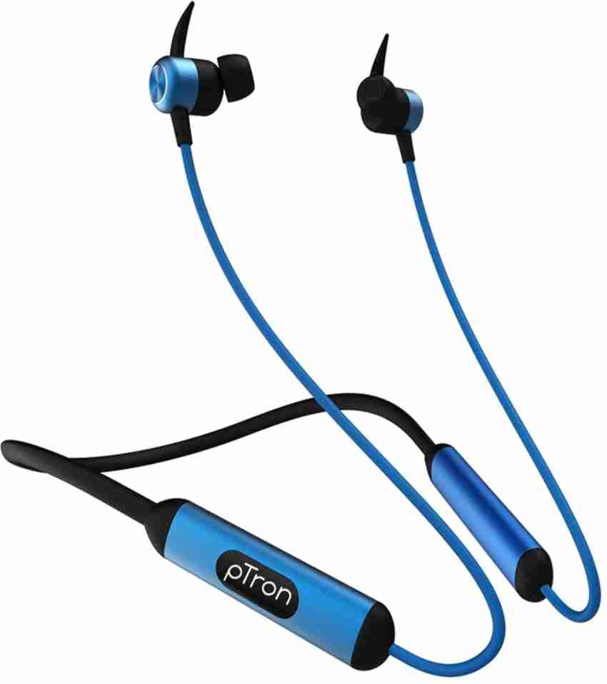 Ptron wireless bluetooth discount earphones