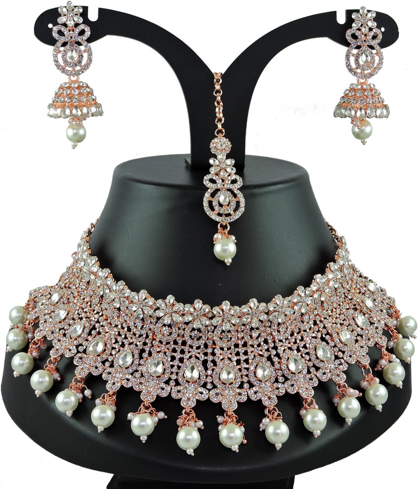 Bridal jewellery set hot sale on flipkart