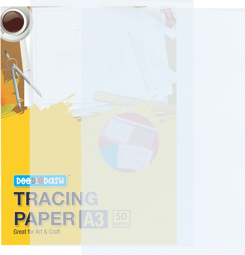 32 Sheets Engineering Drawing Paper Embroidery Transfer Tracing Printable