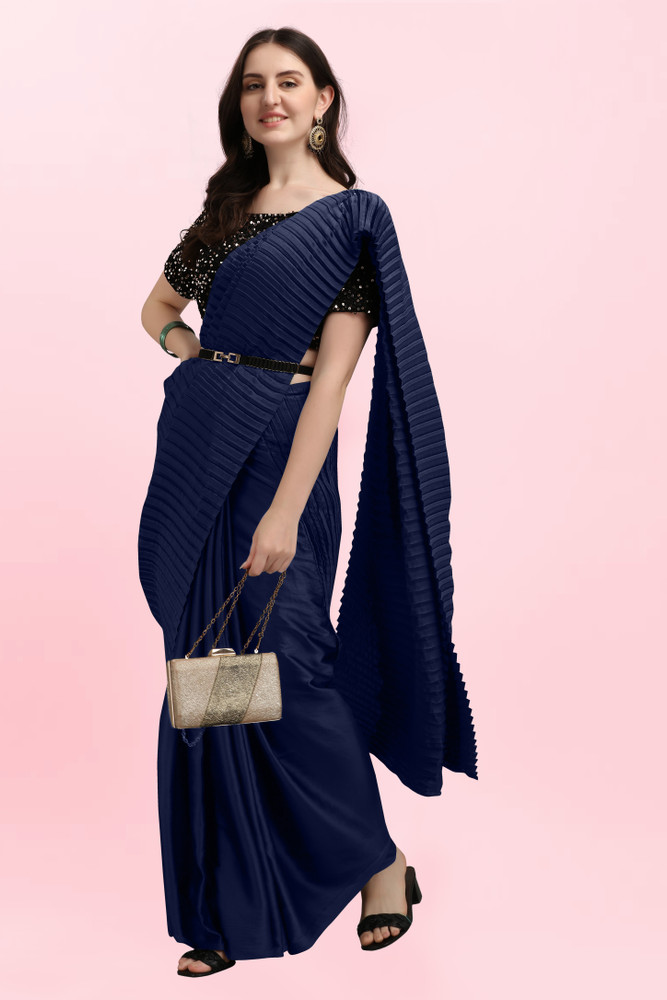 indo western saree flipkart