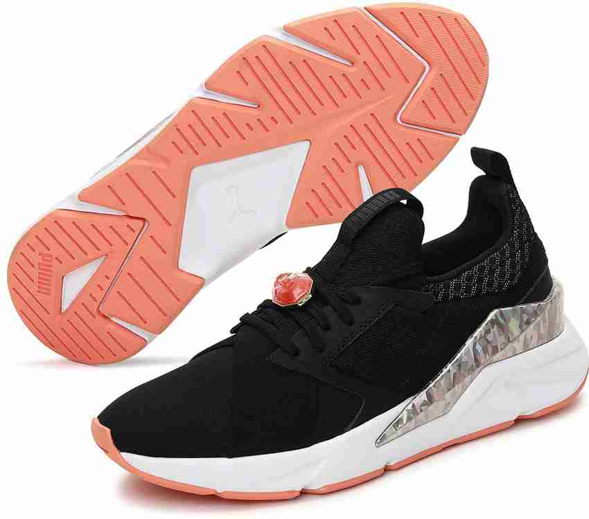 Puma muse clearance tz - black/pink