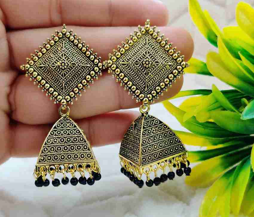 Kundan jhumka earrings design hotsell
