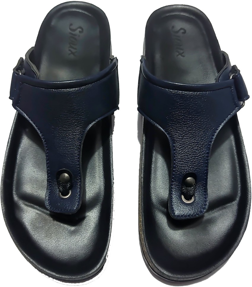 Flipkart men's leather online slippers