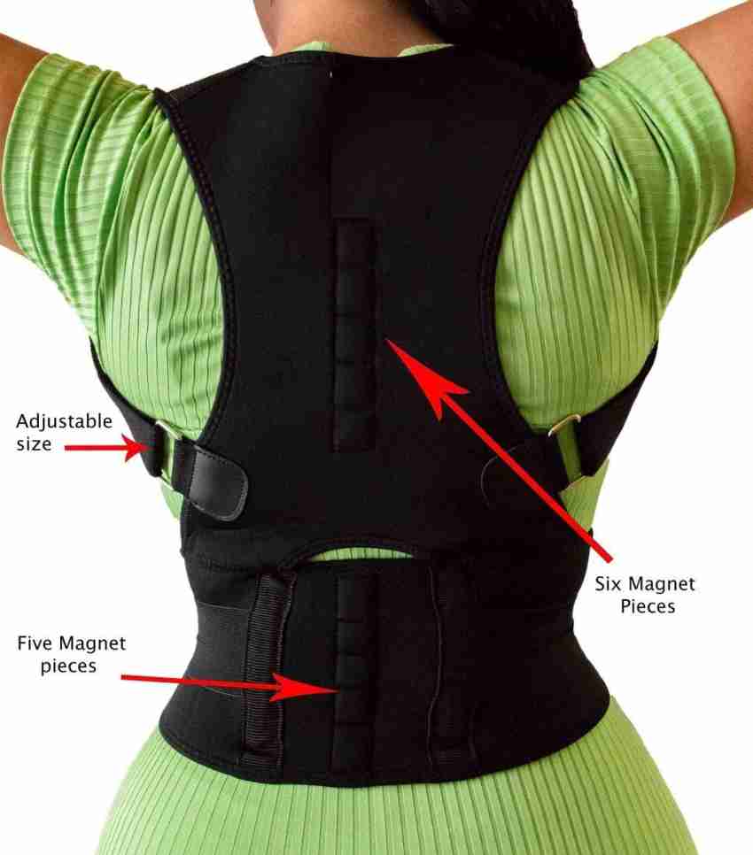 Buy VOKKA Back Brace Posture Corrector Therapy Belt for Lower Back Pain  Relief from Lumbar Support. Online at Best Prices in India - JioMart.