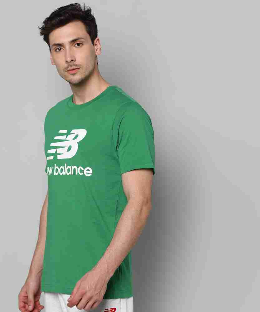 New balance cheap green t shirt