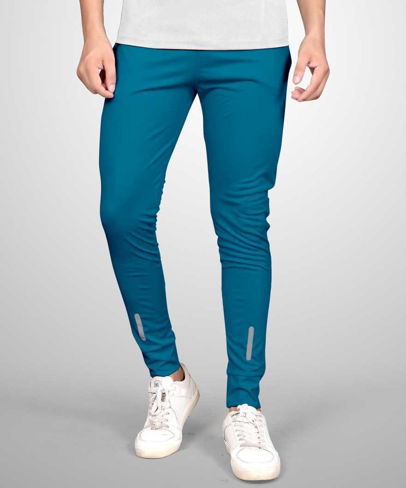 Light blue track pants mens clearance