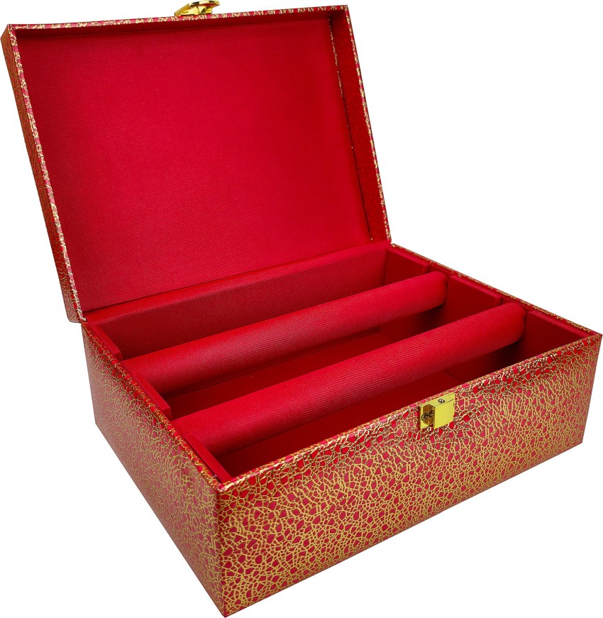 Navjai Bangle and Vanity Storage Box With Lock System singardani