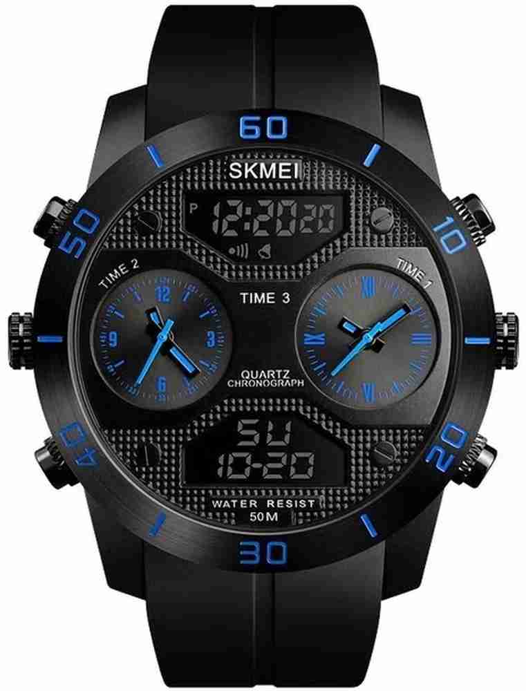 Buy SKMEI Analog Digital Watch For Men 1355 Blue Original