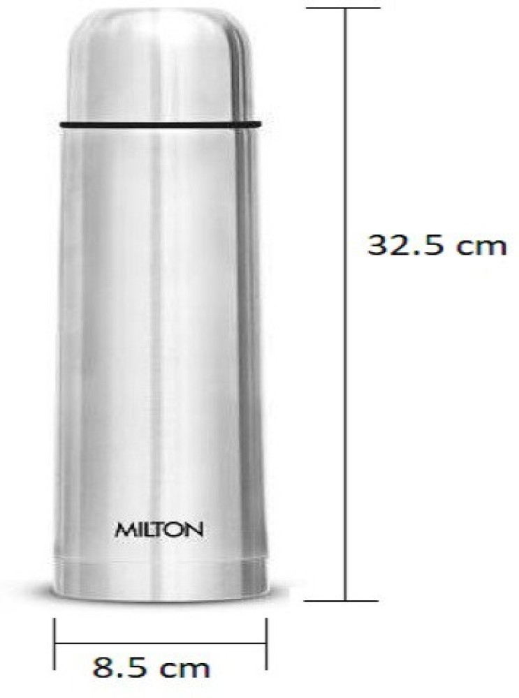 Milton Thermosteel Flip Lid Flask Silver - 1000 ml