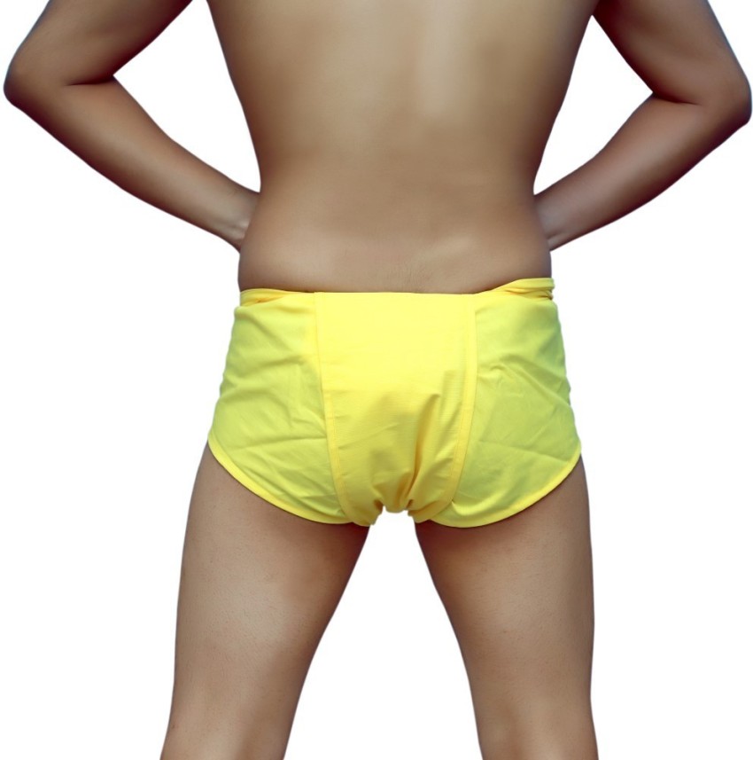 Cotton Mens Yellow V Cut Underwear at Rs 161.85/piece in Ahmedabad