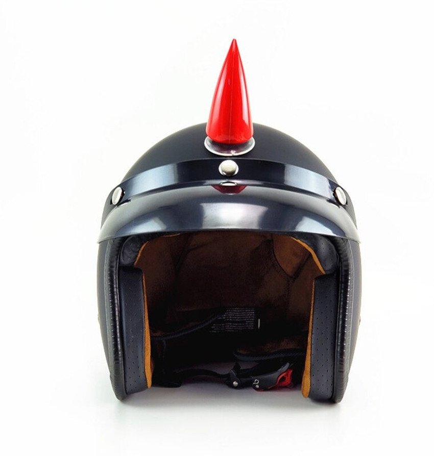 Red discount mohawk helmet