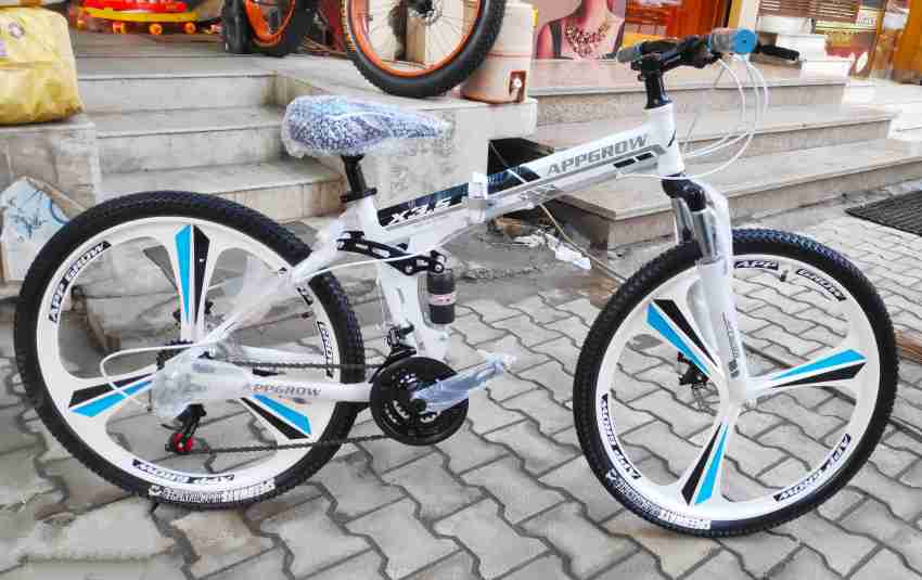 Appgrow folding bicycle slim tyre 26 T Folding Bikes Folding Cycle