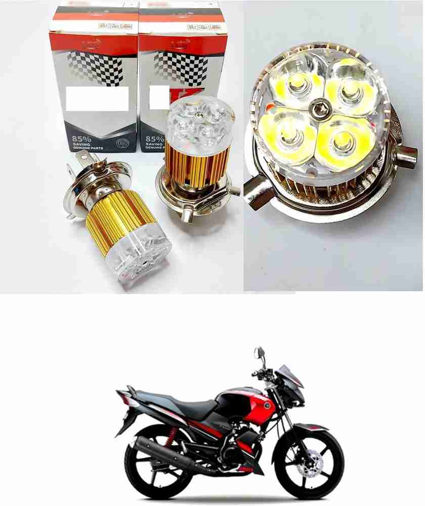 PECUNIA Bike H4 LED COB Motorcycle Bike Hi Lo Headlight Lamp Bulb