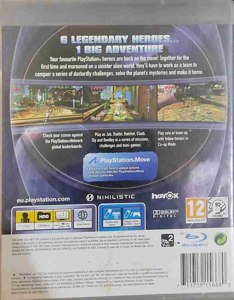 PLAYSTATION MOVE HEROES Price in India Buy PLAYSTATION MOVE