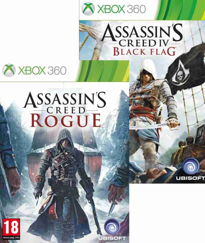 Assassins Creed Double Pack Black Flag & Rogue XBOX 360 (2013) Price in  India - Buy Assassins Creed Double Pack Black Flag & Rogue XBOX 360 (2013)  online at Flipkart.com