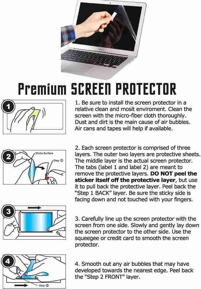 Ecomaholics Screen Guard for Lenovo Ideapad S145 81UT0044IN Laptop